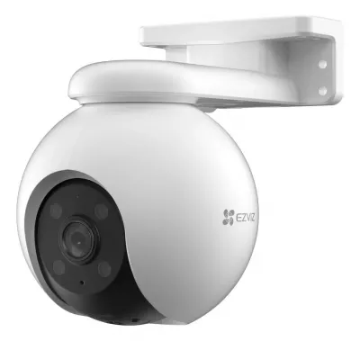 Ezviz Cámara De Seguridad H8 Pt Wifi 5mp 3k Color Blanco
